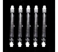 JZLBBC 5PC R7s Halogen Bulb 118mm 500W Dimmable 230V 100W J118 Security Light Bulb Linear Floodlight Bulbs Warm White 500W