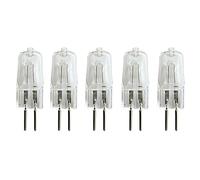 JZLBBC 5Pcs Halogen Bulbs G5.3 230V 50W Halogen Light Bulbs GU5.3 Pin Base Capsule Light Bulbs Warm White 2700K Dimmable,35W