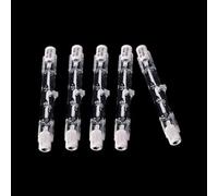 JZLBBC R7S 78mm 220V-240V 75W Dimmable Linear Halogen Floodlight Double Ended R7S J78 Halogen Bulb 78MM 100W for Home Decor 1PC 75W