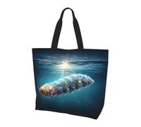 JZMTY Fashion Unique Ancient Creatures Tote Bag for Women - Light Crossbody Shopping Bag for Daily Use