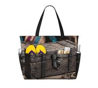 JZMTY Secret Box Beach Travel Bag with Zipper for Spring Outings and Gym Use Sturdy Durable and Easy to Clean