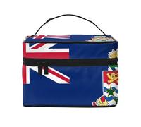 JZMTY Spacious Makeup Bag with Unique Flag of the Cayman Islands Prints â€“ Lightweight for Work, Travel and Gym