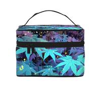 JZMTY Spacious Makeup Bag with Unique Mystic Flutter Prints â€“ Lightweight for Work, Travel and Gym