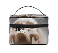 JZMTY Spacious Makeup Bag with Unique Sands of Eternity Prints â€“ Lightweight for Work, Travel and Gym