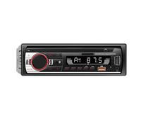Jzoowar 12V Car Bluetooth MP3 Player FM Radio Stereo Handsfree Call Stereo Player LED Backlight Display USB Charging CD Player