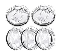 Jzoowar 20 Oz Skinny Replacement Lids Tumbler Replacement Lids Plastic Splash Lids Covers Spill Proof Skinny