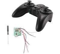 Jzoowar 6CH 2.4G Remote Controller Power Transmitter Receiver Radio System For DIY RC Boat Cars 50M Controlling