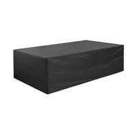 Jzoowar Patio Furniture Set Cover Waterproof,Heavy Duty Funiture Covers for Outdoor Sectional Sofa Set Wicker Rattan Table M