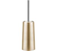 Jzoowar Stainless Steel Toilet Brush and Holder - Toilet Bowl Cleaner Brush Set for Bathroom Toilet (Gold)