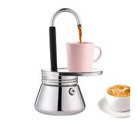 Jzphkvnxl Mocha Pot Stainless Steel Portable Mocha Kettle