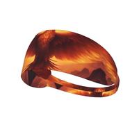 JZQZH beautiful phoenix Sports Headband Highly Elastic Breathable Lightweight and Durable for Running Fitness Yoga Cycling