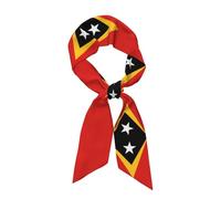 JZQZH Democratic Republic of Timor-Leste Comfortable silk scarf, fashionable and skin-friendly, suitable for spring and autumn, dating, travel