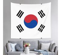 JZQZH Flag of Republic of Korea 60 x 51 Inch Horizontal Tapestry with Beautiful Print Suitable for Various Interior Decoration