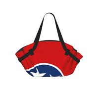 JZQZH Foldable Camping Bag for Outdoor Picnic Beach Use Comfortable Light with Unique Exquisite Tennessee State Flag Print