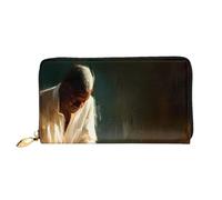 JZQZH Leather Wallet Light Waterproof Unique Busy Baker Print for Daily Commuting and Traveling