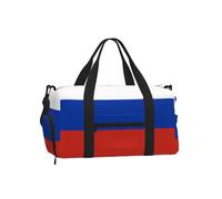 JZQZH Russian Flag Large Capacity Handheld Crossbody Bag Light Sturdy Water Repellent for Travel Outdoor