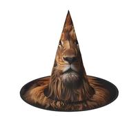 JZQZH The Lion's Gaze Halloween Witch Hat 3 PCS Comfortable and Durable Fashionable and Personalized Party Accessories