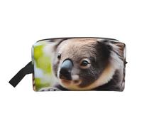 JZQZH Travel Toiletry Bag Large Capacity Storage for Small Items Portable Durable with Full A little koala Print Design