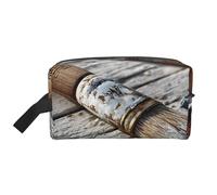 JZQZH Travel Toiletry Bag Large Capacity Storage for Small Items Portable Durable with Full Origins of Art Print Design