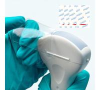 JZRYL Ultrasound Probe Cover,Transducer Disposable Clear Latex-Free Sterile Protector,5" Lx 3" W (50 Pcs)