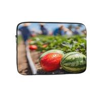 Jzslmj 12 Inch Shockproof Laptop Bag, Full Width Ethereal Harvest Print Handbag Suitable For Business And Daily Use