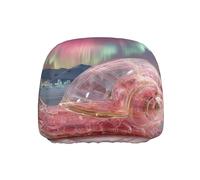 JZSLMJ Car Headrest Cover Elastic Interior Accessory Anti-Scratch Exquisite Snail Under The Aurora Print