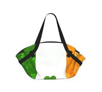JZSLMJ irish flag Foldable Camping Bag for Outdoor Picnic and Beach Use Comfort Spacious and Durable Cushion