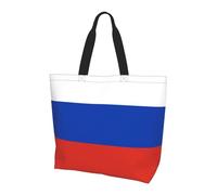 Jzslmj Women'S Large Capacity Shoulder Bag For Daily Use Light And Durable With Beautiful Russian Flag Print
