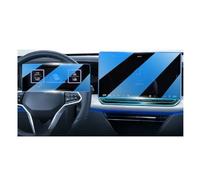 JZsmsai Screen Protector for VW Passat B9 2024 2025, GPS Navigation/Dashboard LCD Screen HD/Blue Eye Tempered Glass Anti-scratch Film