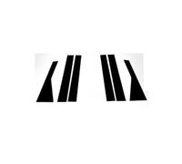 JZsmsai Window Pillar Post Trim for Land Rover Range Rover Sport L494 2014-2022, 1Set Gloss Black Pillar Posts Door Trim Window Cover Stickers