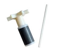 JZSMY Impeller for Fluval 404, 405, Replace Impeller w/Straight Fan Blades with Ceramics Shaft