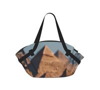 JZSTY Desert Crocodile Foldable Camping Bag for Outdoor Picnic Beach Use Comfortable Light Thick Sturdy Durable