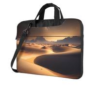 JZSTY Desert Stars Shockproof Laptop Bag 13 inch Light Durable Polyester Material for Business and Everyday Use