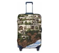 JZSTY Durable and Stylish Celestial City Suitcase Cover Large for Travel and Business Scratch-Resistant Dust-Proof