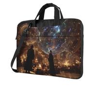 JZSTY Fantasy Palace Shockproof Laptop Bag 15.6 inch Light Durable Polyester Material for Business and Everyday Use