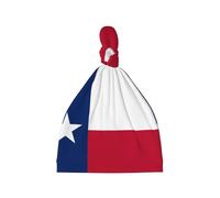 JZSTY Flag of Texas Baby Warm Hat Soft Skin-Friendly Knotted Headwear with Windproof Ear Protection Black