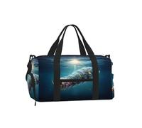 JZSTY Handheld Crossbody Luggage Bag Light Sturdy with Beautiful Ancient Creatures print for Various Outdoor Activities