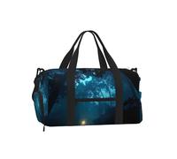 JZSTY Handheld Crossbody Luggage Bag Light Sturdy with Beautiful Astral Glow print for Various Outdoor Activities
