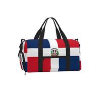 JZSTY Handheld Crossbody Luggage Bag Light Sturdy with Beautiful Dominican Republic print for Various Outdoor Activities