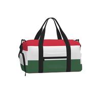 JZSTY Handheld Crossbody Luggage Bag Light Sturdy with Beautiful Flag of Hungary print for Various Outdoor Activities
