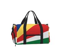 JZSTY Handheld Crossbody Luggage Bag Light Sturdy with Beautiful Flag of Seychelles print for Various Outdoor Activities