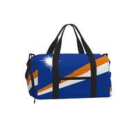 JZSTY Handheld Crossbody Luggage Bag Light Sturdy with Beautiful Flag of the Marshall Islands print for Various Outdoor Activities
