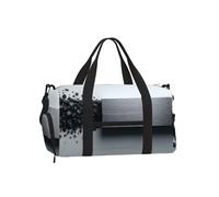 JZSTY Handheld Crossbody Luggage Bag Light Sturdy with Beautiful Metal Shard print for Various Outdoor Activities