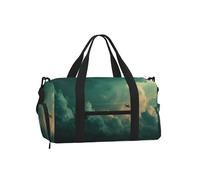 JZSTY Handheld Crossbody Luggage Bag Light Sturdy with Beautiful Stellar Horizon print for Various Outdoor Activities