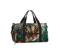 JZSTY Handheld Crossbody Luggage Bag Light Sturdy with Beautiful Unbelievable eyes print for Various Outdoor Activities