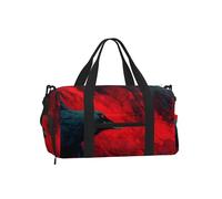 JZSTY Handheld Crossbody Luggage Bag Light Sturdy with Beautiful Weird Crow print for Various Outdoor Activities