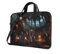 JZSTY Holy Reverence Shockproof Laptop Bag 14 inch Light Durable Polyester Material for Business and Everyday Use