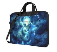 JZSTY Lightning Dragon Shockproof Laptop Bag 15.6 inch Light Durable Polyester Material for Business and Everyday Use