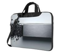 JZSTY Metal Shard Shockproof Laptop Bag 15.6 inch Light Durable Polyester Material for Business and Everyday Use