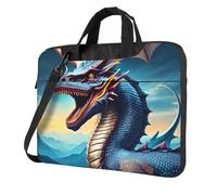 JZSTY Roaring Dragon Shockproof Laptop Bag 15.6 inch Light Durable Polyester Material for Business and Everyday Use